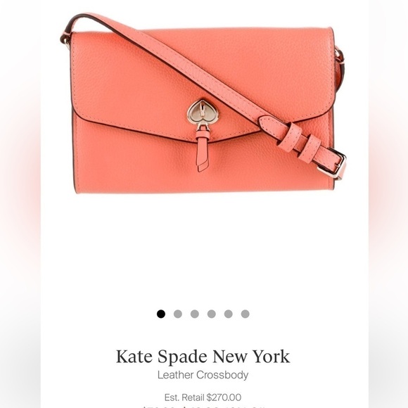 EUC Kate Spade Crossbody, Authenticated on another site. See all photos. - Picture 7 of 10